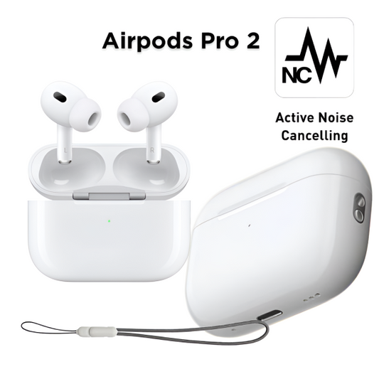 Airpods Pro 2 (2nd Generation) | Wireless Earbuds For Men & Women – Anc Buzzer Variant (white)