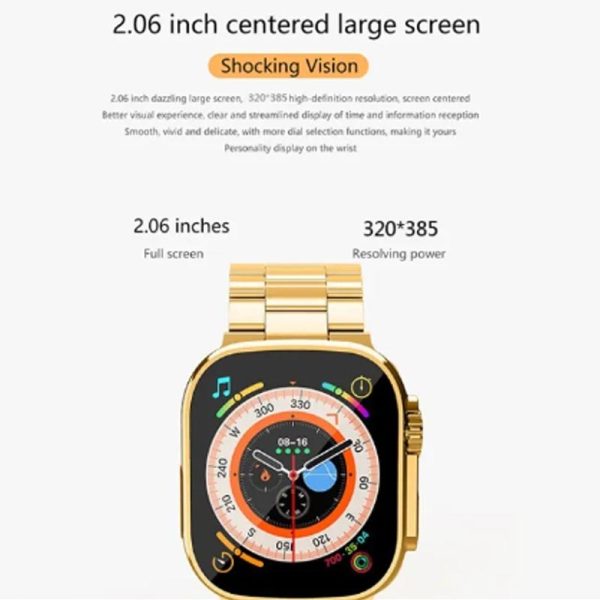 Dt900 Ultra Smart Watch With 7 Straps