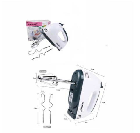 Multifunctional Scarlett Electric Hand Mixer Beater