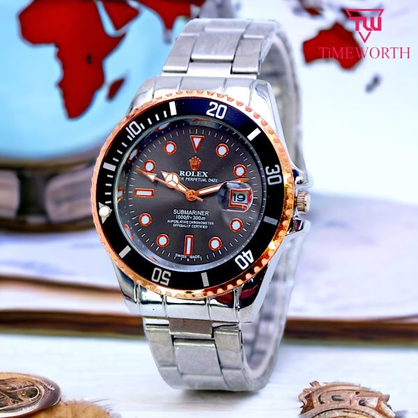 Rolex Date Chain Comfortable And Stylish Wristwatches For Boys